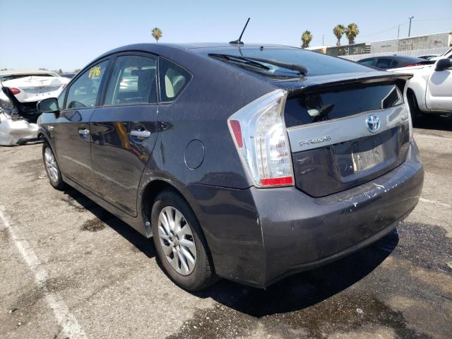 Photo 3 from auction – 2013 TOYOTA PRIUS PLUG with VIN JTDKN3DP6D3037934