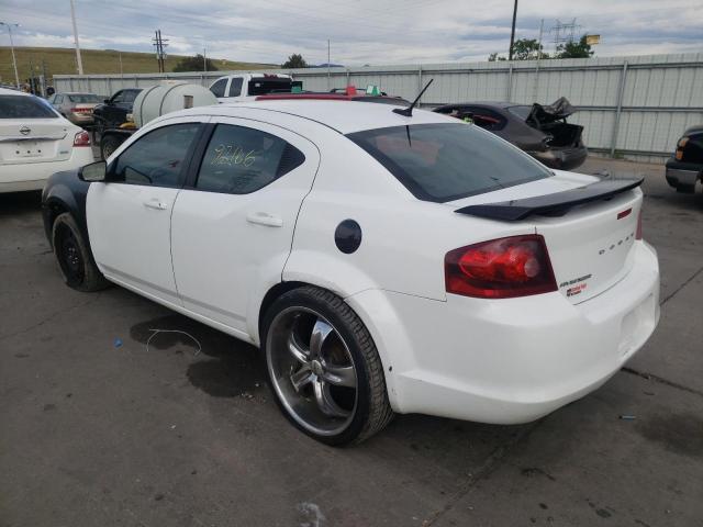 Photo 3 from auction – 2014 DODGE AVENGER SE with VIN 1C3CDZAB3EN224707