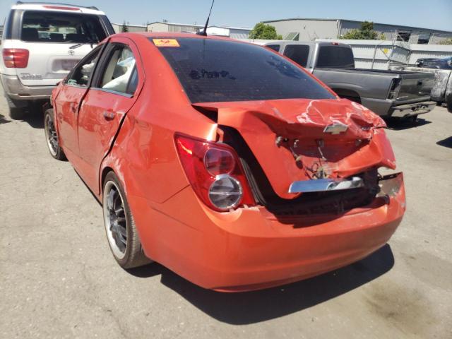 Photo 3 from auction – 2012 CHEVROLET SONIC LT with VIN 1G1JC5SH7C4216297