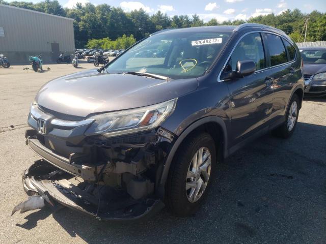 Photo 2 from auction – 2015 HONDA CR-V EXL with VIN 5J6RM4H71FL078583