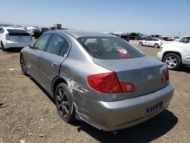 Photo 3 from auction – 2005 INFINITI G35 with VIN JNKCV51E85M217249