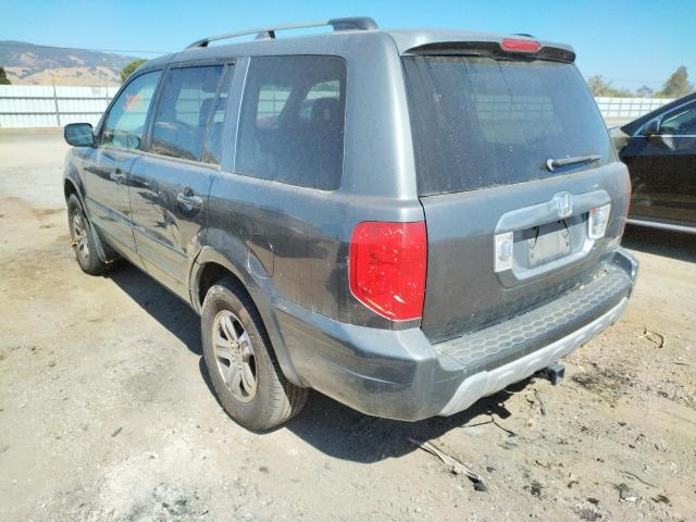 Photo 3 from auction – 2004 HONDA PILOT EXL with VIN 2HKYF18614H555760