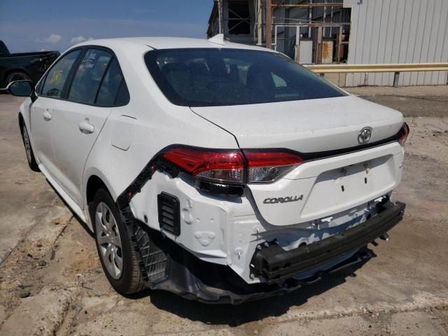 Photo 3 from auction – 2021 TOYOTA COROLLA LE with VIN 5YFEPMAE4MP237136
