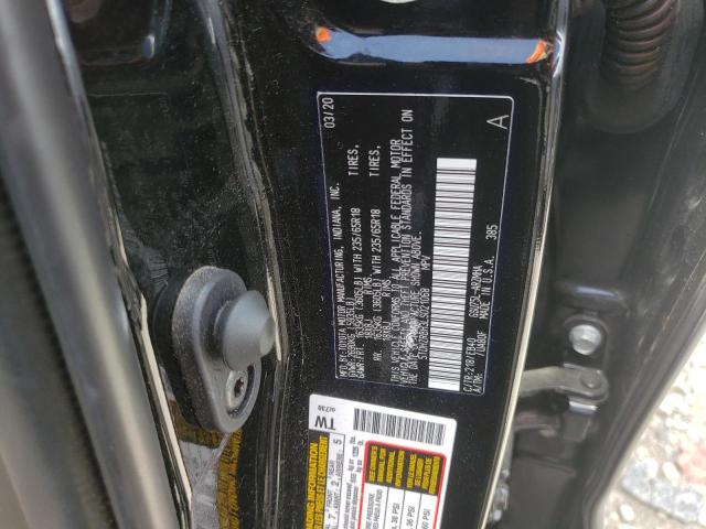 Photo 10 from auction – 2020 TOYOTA HIGHLANDER with VIN 5TDHZRBH3LS021068