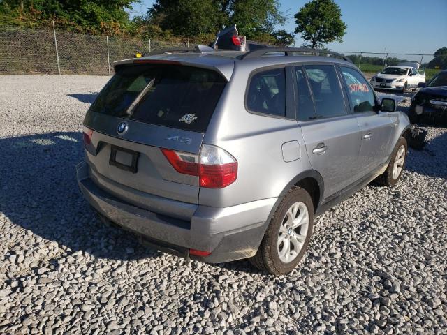 Photo 4 from auction – 2007 BMW X3 3.0SI with VIN WBXPC93467WF01268