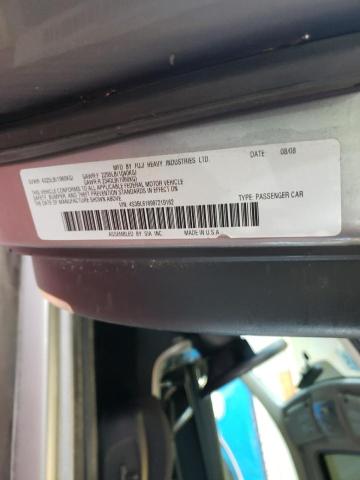 Photo 10 from auction – 2009 SUBARU LEGACY 2.5 with VIN 4S3BL616997219162