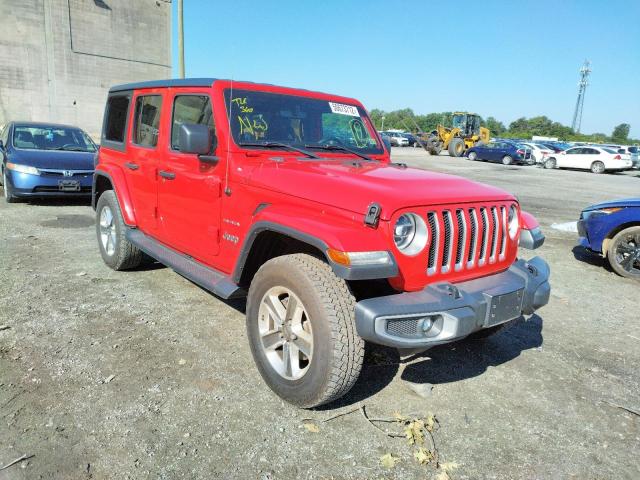 JEEP WRANGLER U 2018 with VIN 1C4HJXEG4JW139545 - Photo from auction