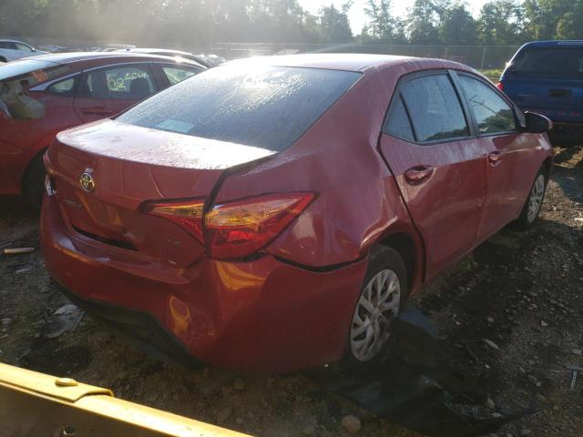 Photo 4 from auction – 2018 TOYOTA COROLLA L with VIN 5YFBURHE2JP806043