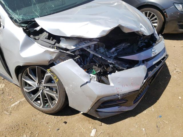 Photo 9 from auction – 2020 TOYOTA COROLLA SE with VIN 5YFP4RCE2LP051007