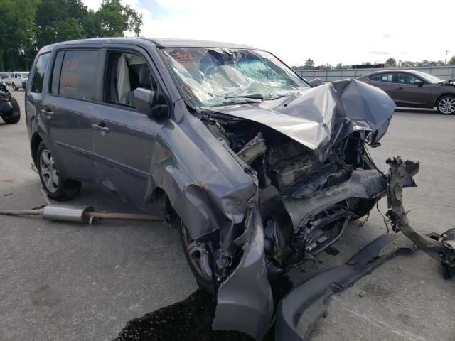 HONDA PILOT EX 2015 with VIN 5FNYF3H46FB004655 - Photo from auction