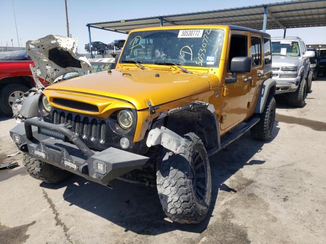 Photo 2 from auction – 2014 JEEP WRANGLER U with VIN 1C4BJWDG9EL267210