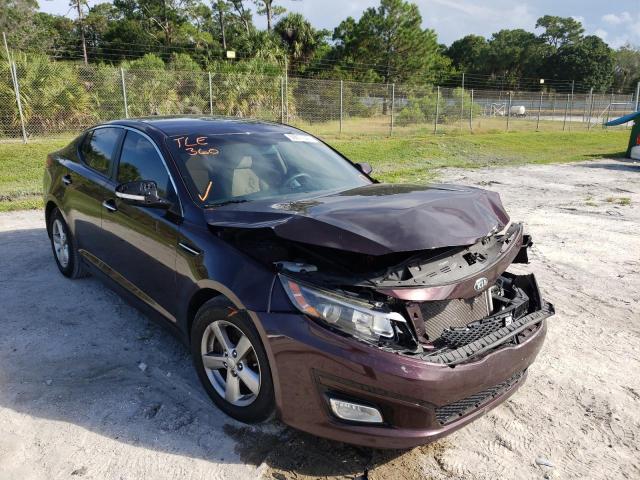 Photo 1 from auction – 2015 KIA OPTIMA LX with VIN 5XXGM4A72FG469944