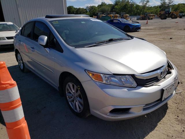 HONDA CIVIC EXL 2012 with VIN 2HGFB2F9XCH516664 - Photo from auction