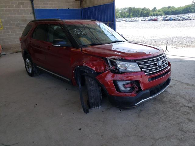 FORD EXPLORER X 2017 with VIN 1FM5K7D86HGE19445 - Photo from auction