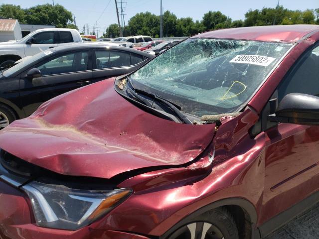 Photo 9 from auction – 2018 TOYOTA RAV4 LE with VIN 2T3ZFREV2JW491487