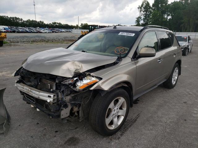 Photo 2 from auction – 2004 NISSAN MURANO SL with VIN JN8AZ08T84W209065
