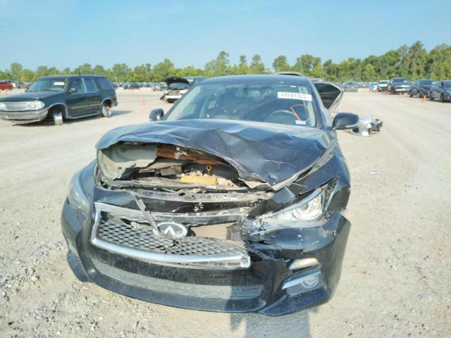 Photo 9 from auction – 2014 INFINITI Q50 BASE with VIN JN1BV7AP4EM670880