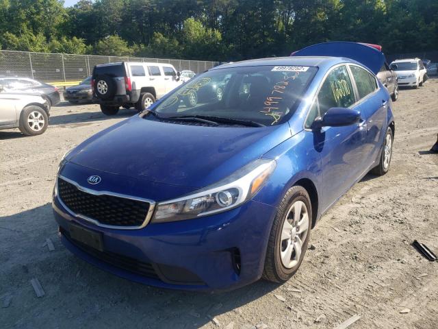 Photo 2 from auction – 2017 KIA FORTE LX with VIN 3KPFK4A72HE161136