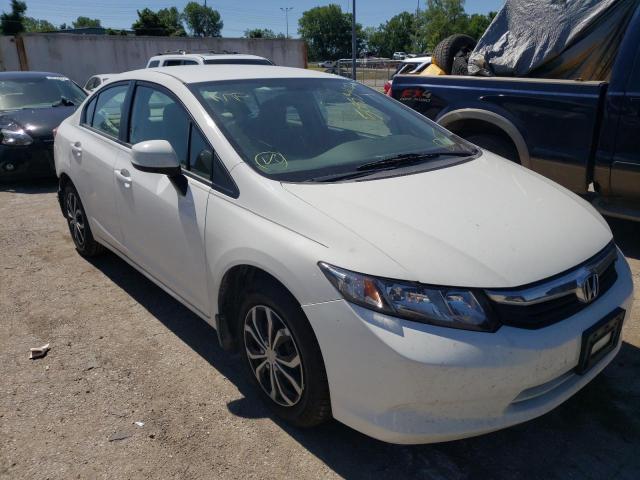 HONDA CIVIC LX 2012 with VIN 19XFB2F52CE051160 - Photo from auction