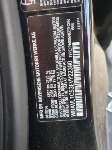 Photo 10 from auction – 2014 BMW X1 XDRIVE2 with VIN WBAVL1C53EVY22390