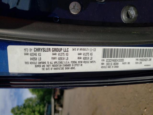 Photo 10 from auction – 2014 DODGE CHALLENGER with VIN 2C3CDYAG6EH153355