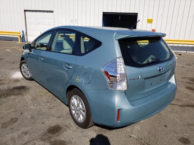 Photo 3 from auction – 2014 TOYOTA PRIUS V with VIN JTDZN3EU9EJ013725