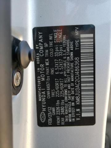 Photo 10 from auction – 2012 HYUNDAI TUCSON GLS with VIN KM8JU3AC2CU486368
