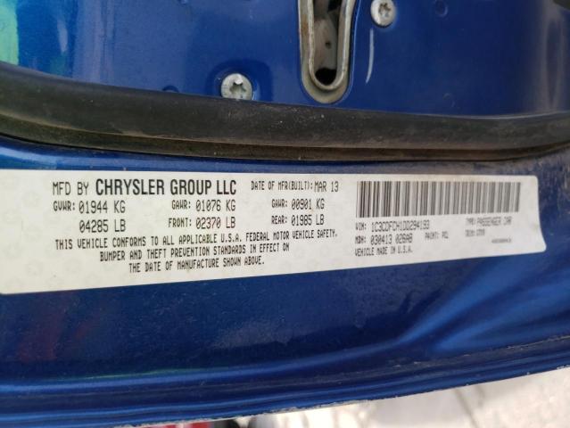 Photo 10 from auction – 2013 DODGE DART LIMIT with VIN 1C3CDFCH1DD294193