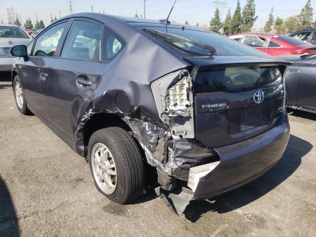 Photo 3 from auction – 2011 TOYOTA PRIUS with VIN JTDKN3DUXB1380826
