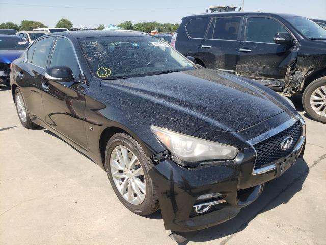 Photo 1 from auction – 2014 INFINITI Q50 BASE with VIN JN1BV7AR5EM701054