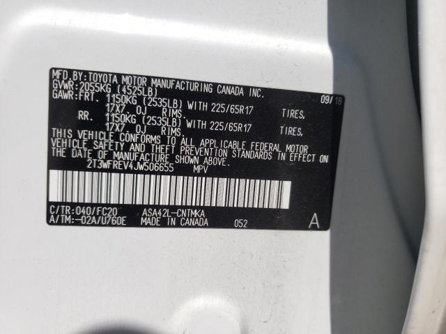 Photo 10 from auction – 2018 TOYOTA RAV4 ADVEN with VIN 2T3WFREV4JW506655