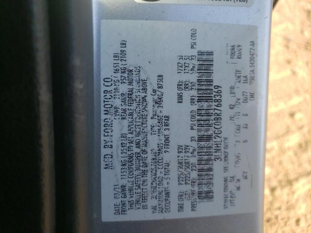 Photo 10 from auction – 2011 LINCOLN MKZ with VIN 3LNHL2GC0BR768369