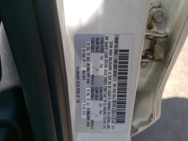 Photo 10 from auction – 2014 MAZDA MAZDA2 SPO with VIN JM1DE1KY5E0184046