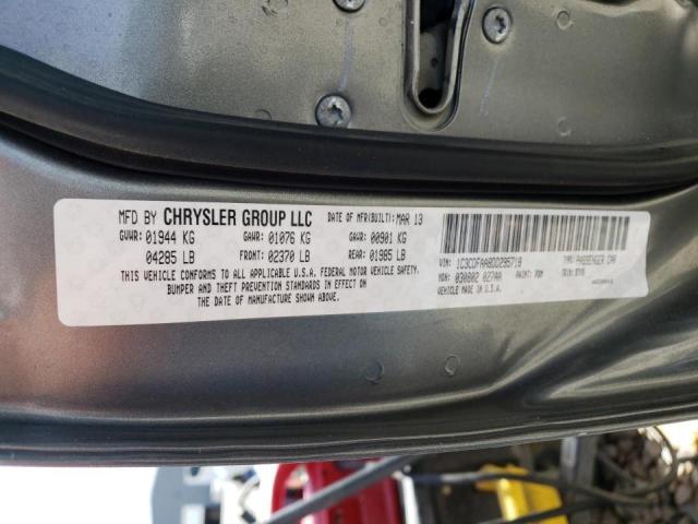 Photo 10 from auction – 2013 DODGE DART SE with VIN 1C3CDFAA8DD295718