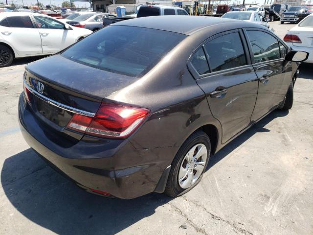 Photo 4 from auction – 2013 HONDA CIVIC LX with VIN 2HGFB2F58DH563142