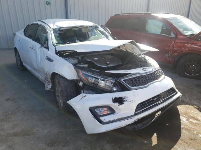 KIA OPTIMA HYB 2015 with VIN KNAGN4AD4F5090528 - Photo from auction