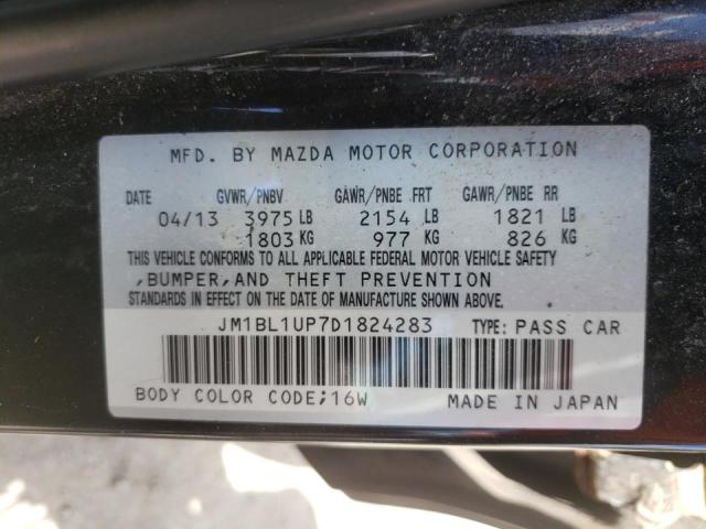 Photo 10 from auction – 2013 MAZDA 3 I with VIN JM1BL1UP7D1824283