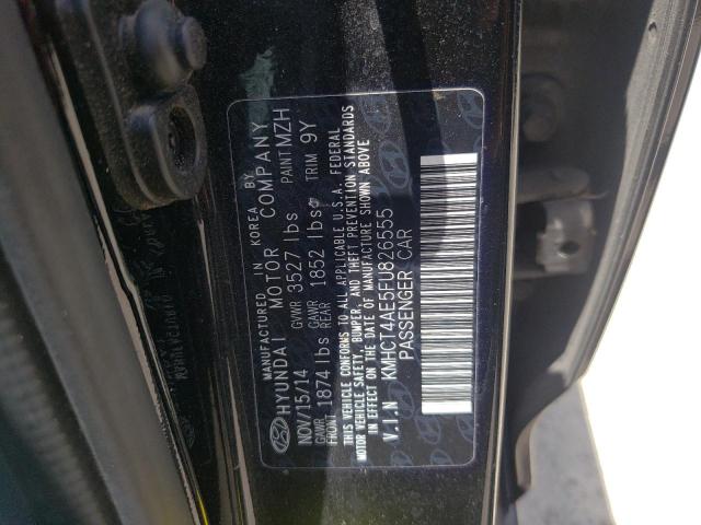 Photo 10 from auction – 2015 HYUNDAI ACCENT GLS with VIN KMHCT4AE5FU826555