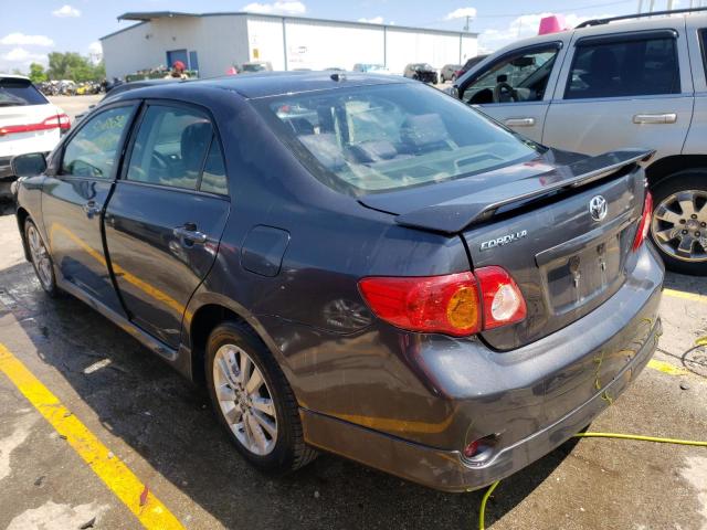 Photo 3 from auction – 2009 TOYOTA COROLLA BA with VIN 1NXBU40E09Z141555