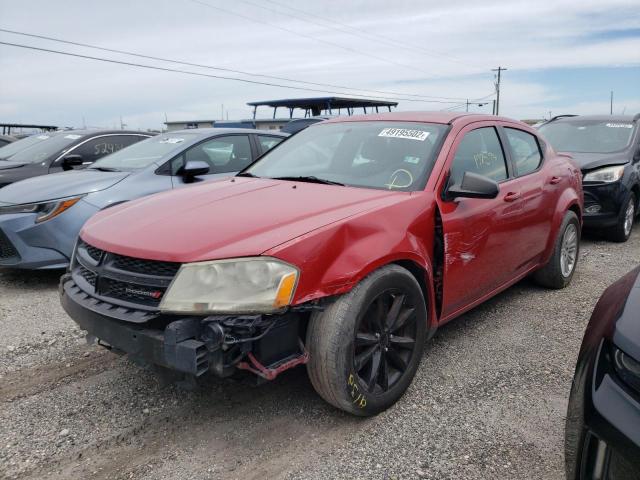 Photo 2 from auction – 2014 DODGE AVENGER SE with VIN 1C3CDZAB9EN132971