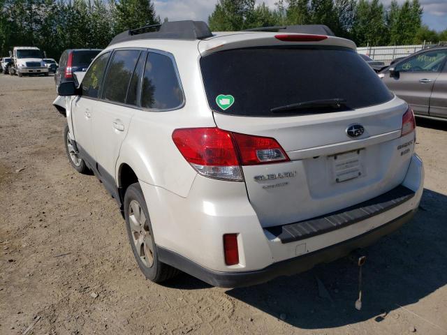 Photo 3 from auction – 2010 SUBARU OUTBACK 3. with VIN 4S4BRDLC3A2317459