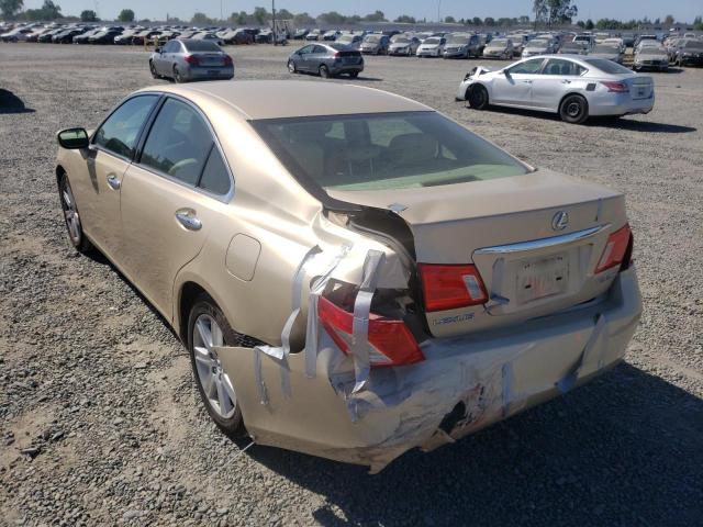 Photo 9 from auction – 2008 LEXUS ES 350 with VIN JTHBJ46G782165866