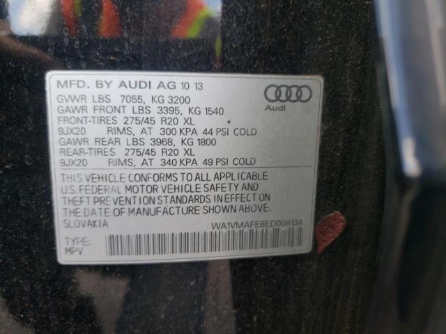 Photo 10 from auction – 2014 AUDI Q7 PRESTIG with VIN WA1VMAFE8ED008134