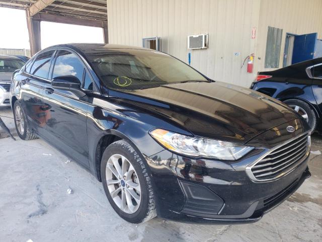 FORD FUSION SE 2019 with VIN 3FA6P0HD4KR267356 - Photo from auction