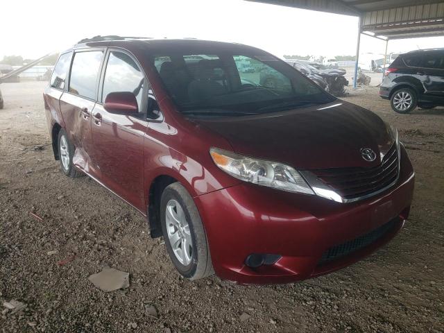 TOYOTA SIENNA LE 2015 with VIN 5TDKK3DC2FS592886 - Photo from auction