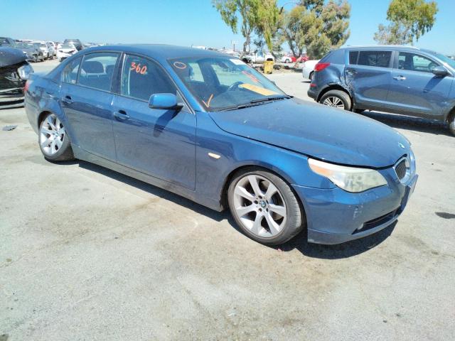 BMW 530 I 2006 with VIN WBANE73536CM43173 - Photo from auction