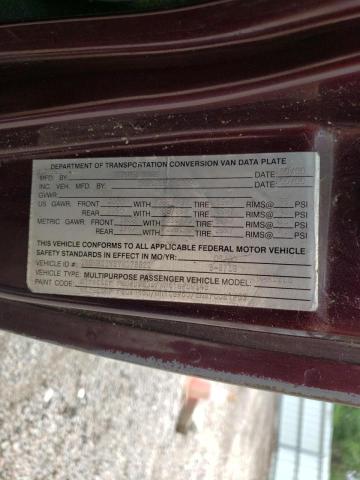 Photo 10 from auction – 2000 DODGE RAM VAN B1 with VIN 2B6HB11Y5YK173521