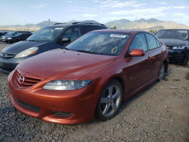 Photo 2 from auction – 2004 MAZDA 6 S with VIN 1YVFP84D745N60330