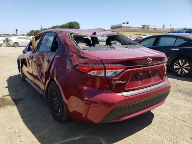 Photo 3 from auction – 2022 TOYOTA COROLLA LE with VIN 5YFEPMAE5NP292535