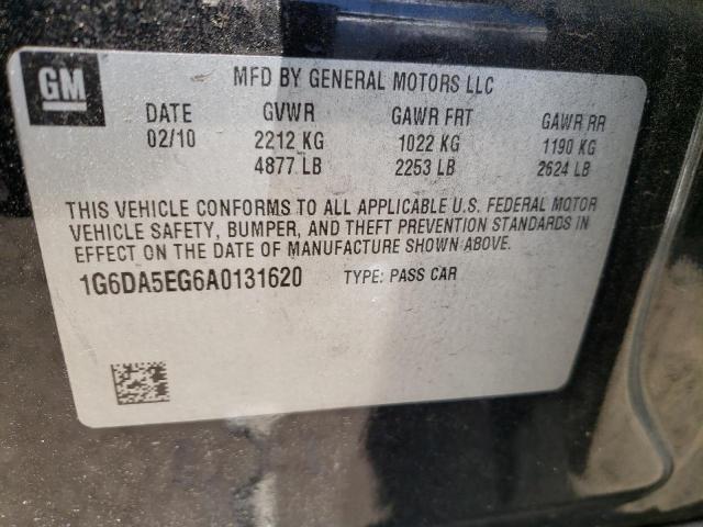 Photo 10 from auction – 2010 CADILLAC CTS with VIN 1G6DA5EG6A0131620